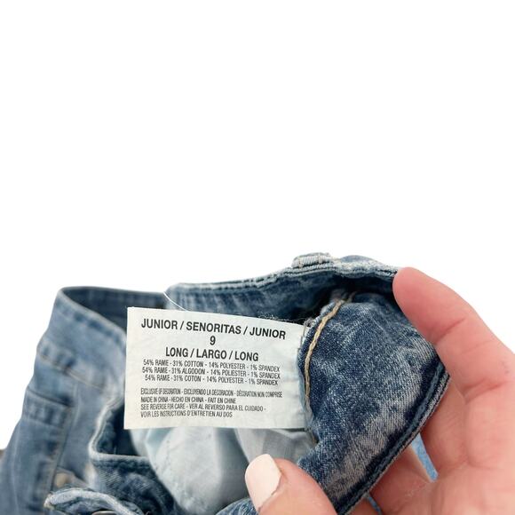 Vintage LEI Ashley Low Rise Boot Cut Jeans Sz 9 - Picture 3 of 5